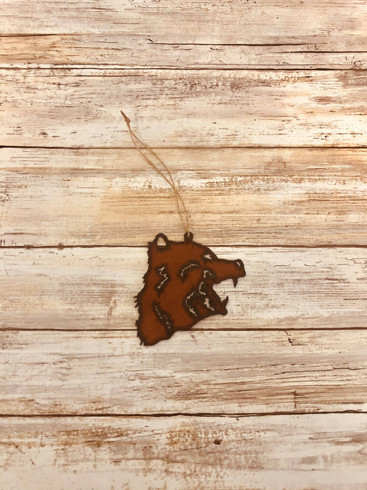 Bear Face Ornament