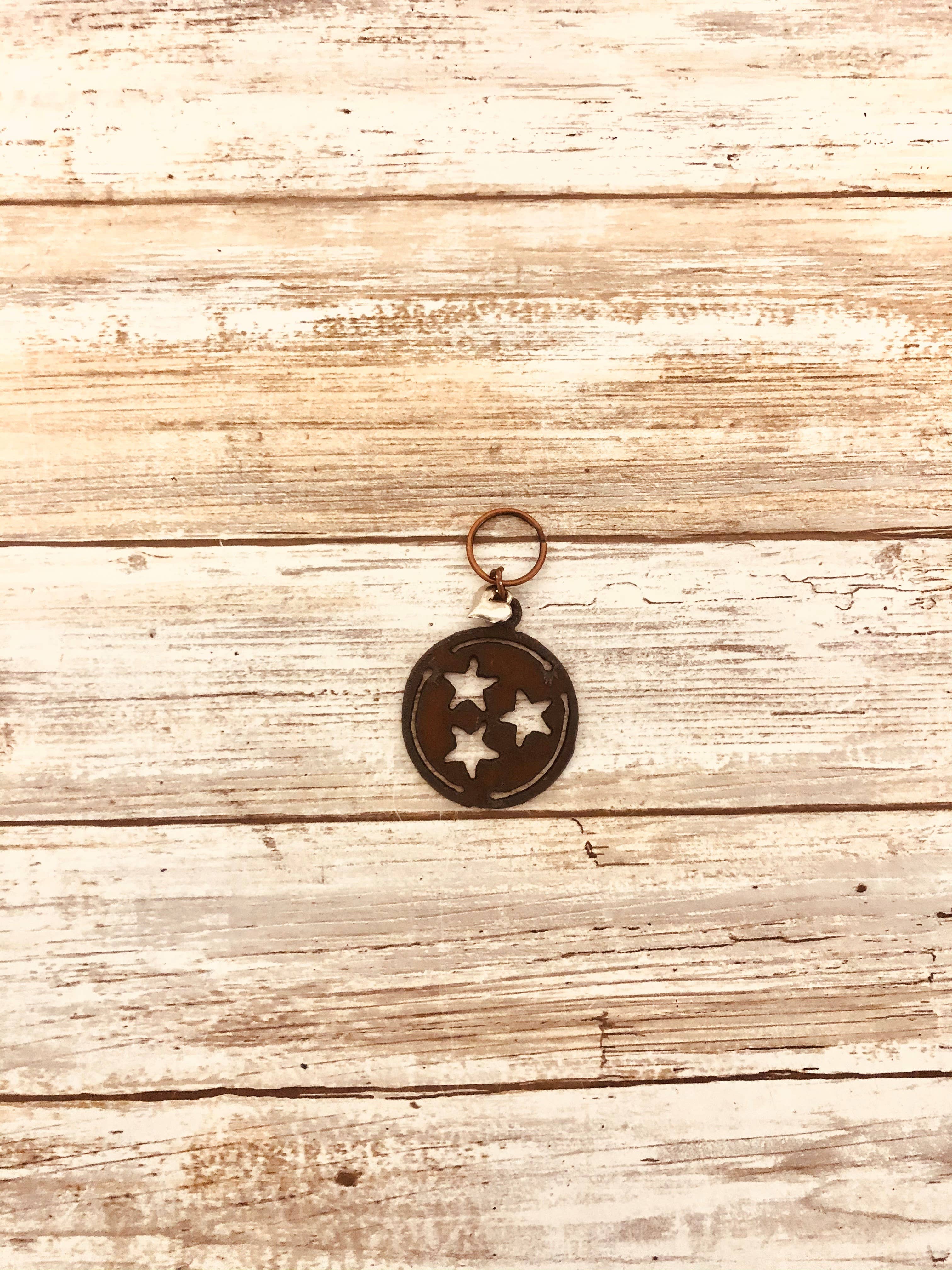 Tennessee Tri Stars Keychain – Universal Ironworks USA