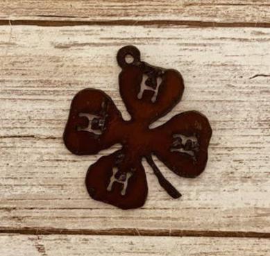 4H Clover Charm Farm  Pendant Jewelry Pendant DIY