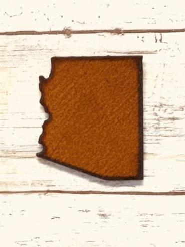 Arizona State Shape Magnet
