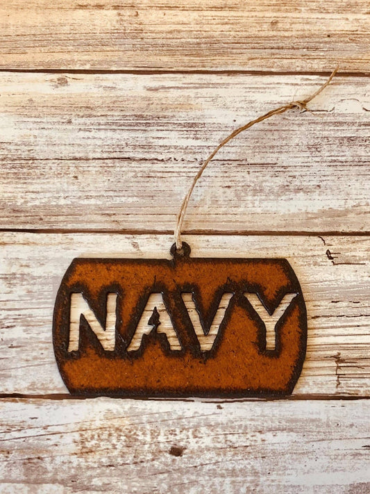 Navy Ornament