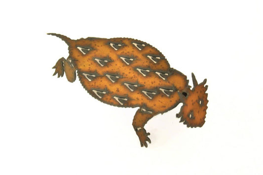 Horned Toad Origami Critter Southwest  Figurine