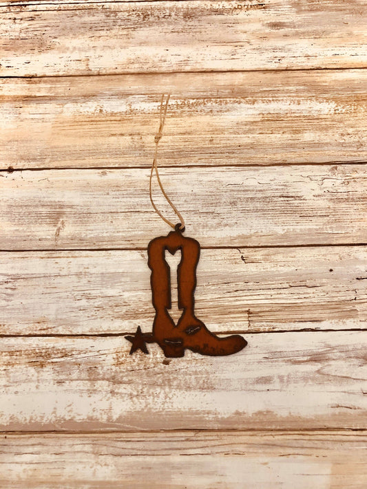 Boot With Arrow Ornament