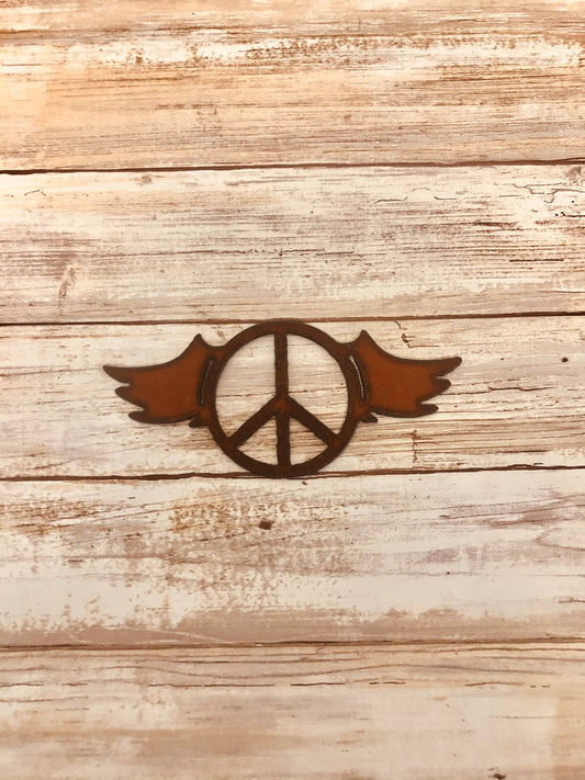 Peace with Wings Magnet