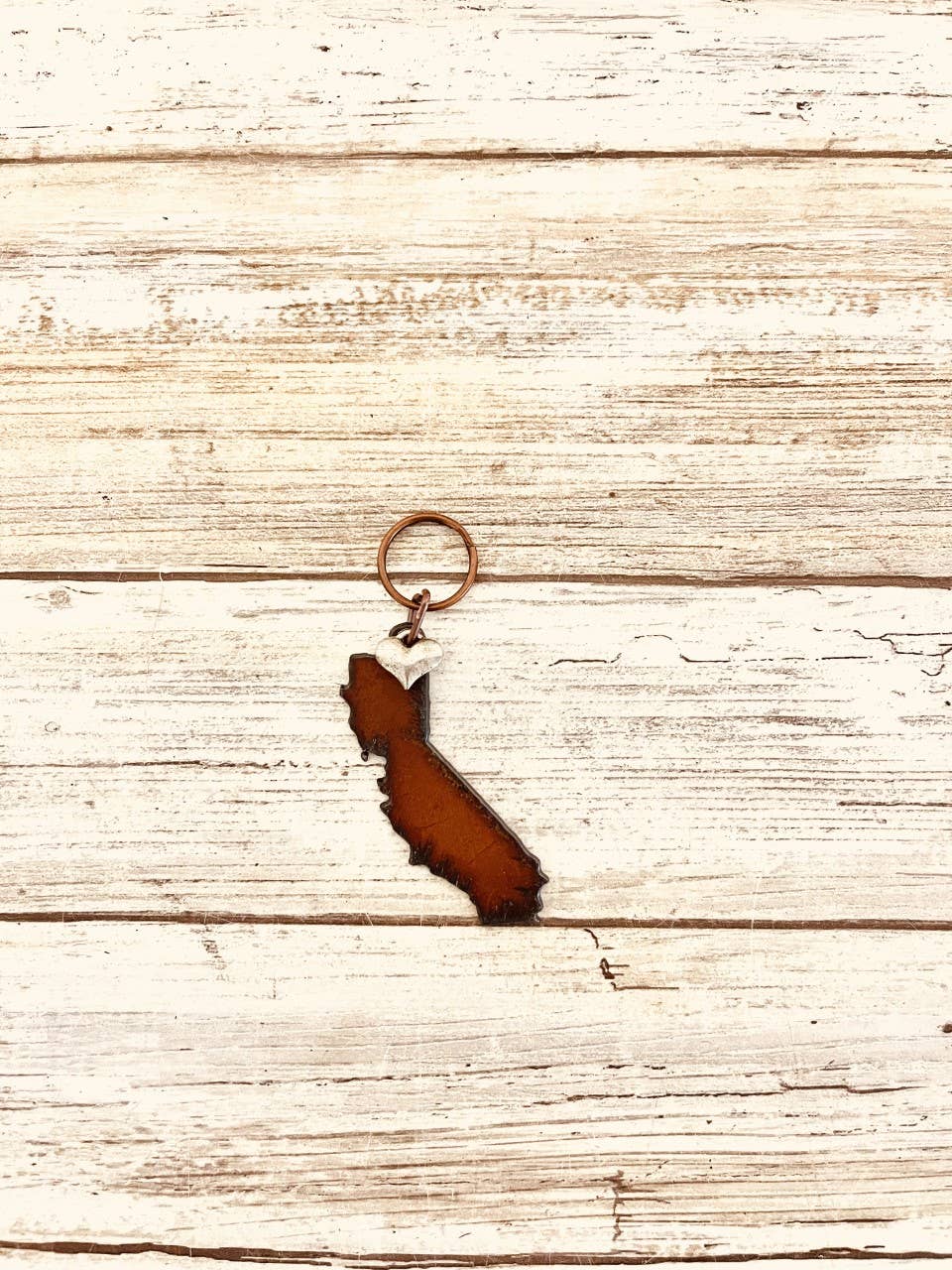 California State Shape Keychain