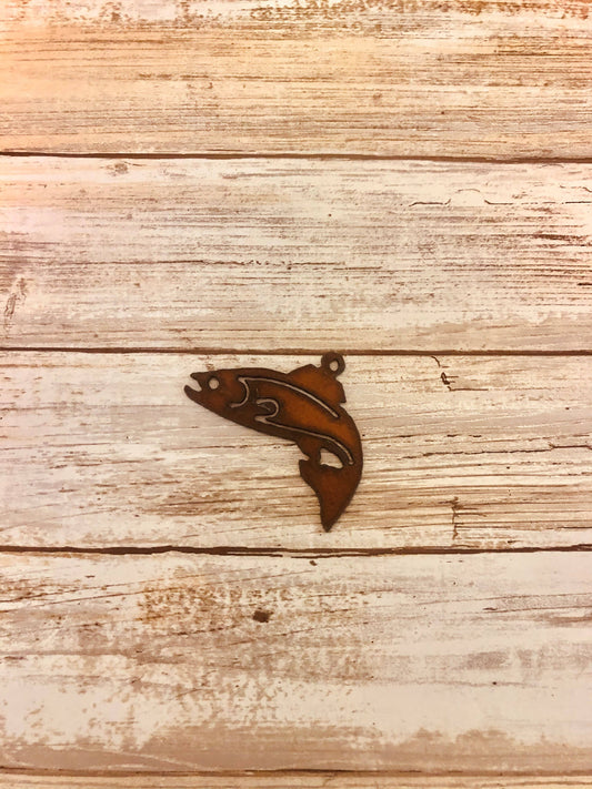 Trout Charm Lodge Pendant