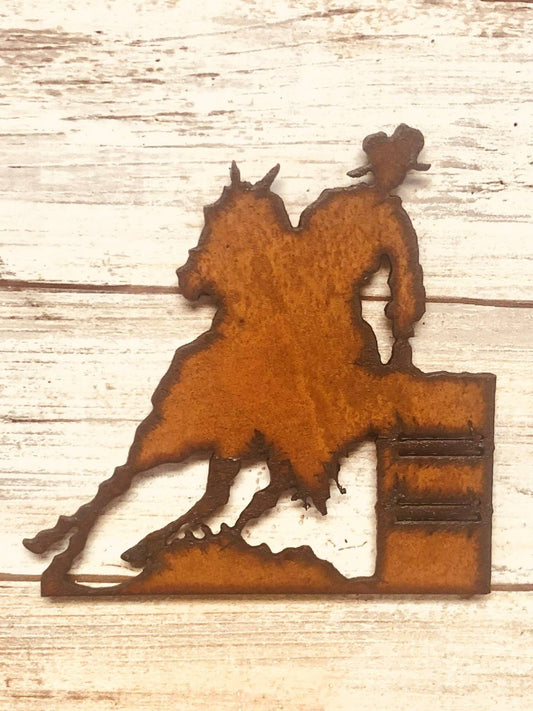 Barrel Racer Magnet