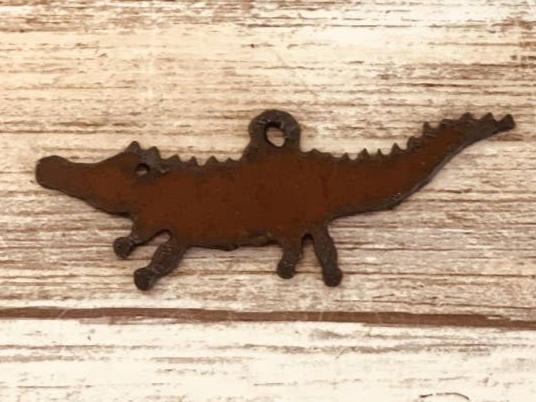 Alligator Charm Florida Pendant Sea Life Rustic Nautical