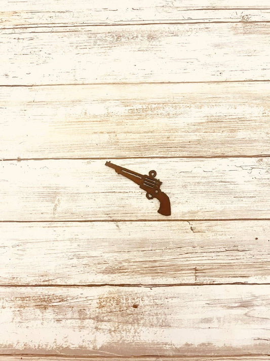 Gun Western Charm Pendant