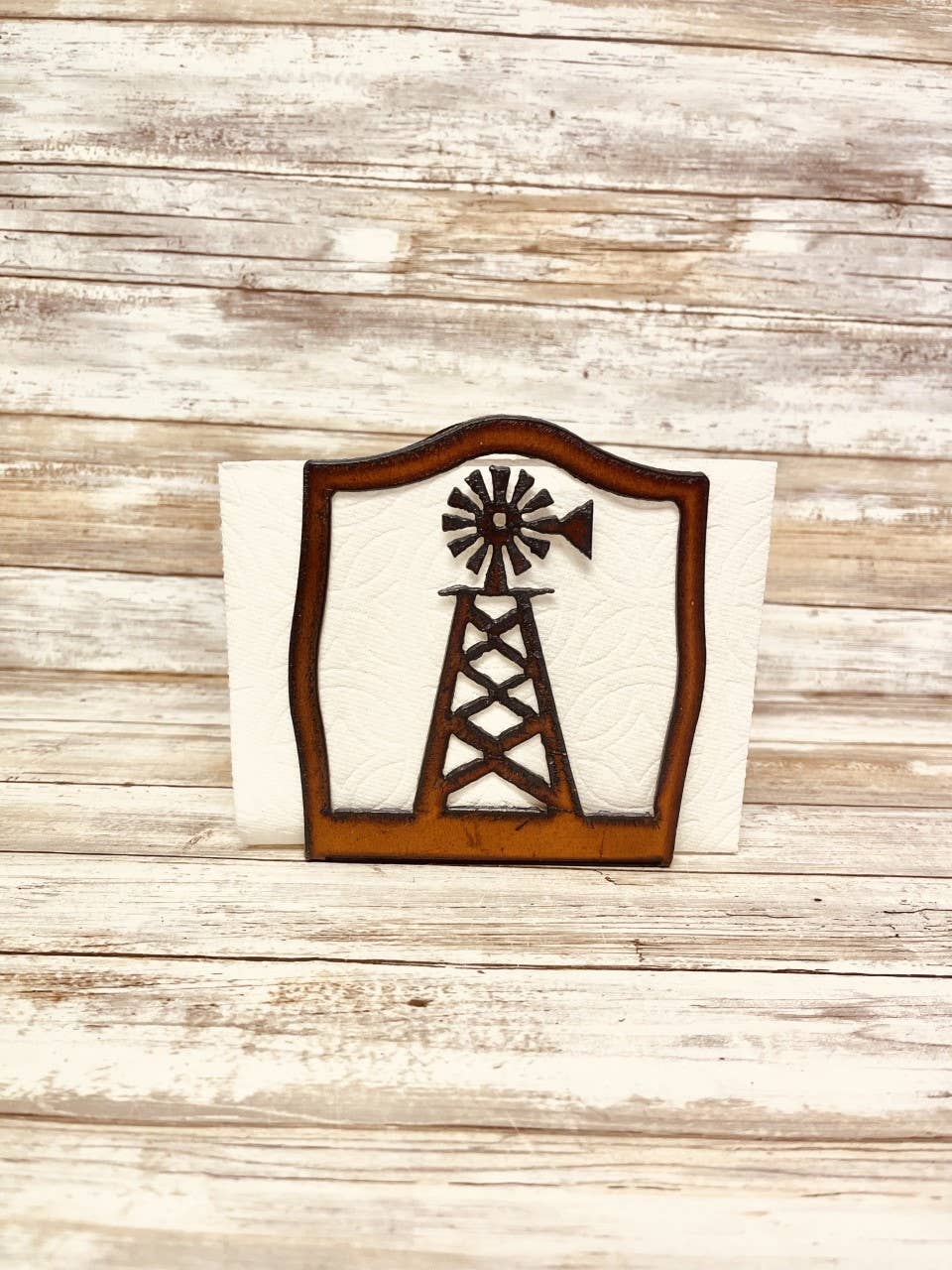 Windmill Farmhouse Napkin Holder