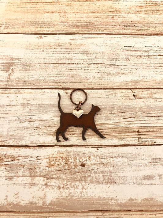 Cat Kitty Pet Keychain
