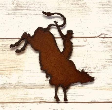 Bull Rider Rodeo Western Magnet