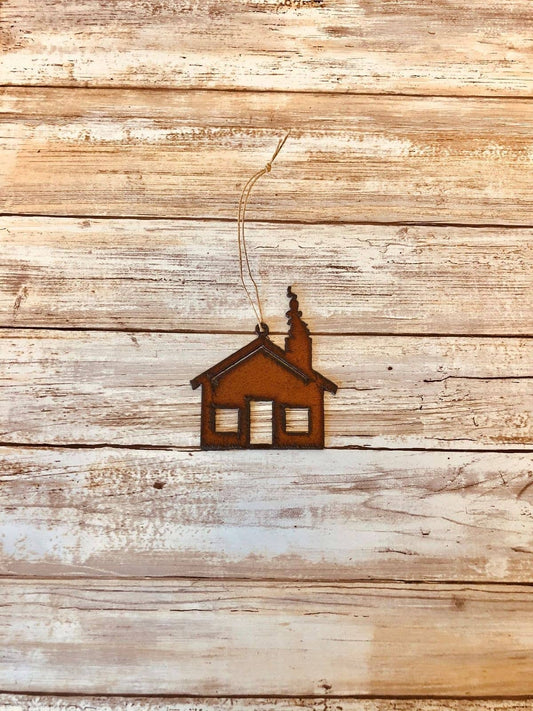 Cabin Rustic Lodge Ornament