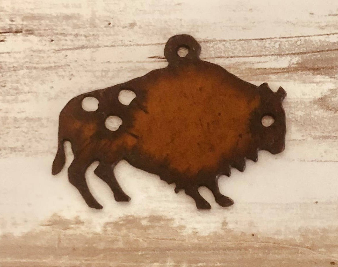 "Spirit Animal" Buffalo Southwest Charm Pendant