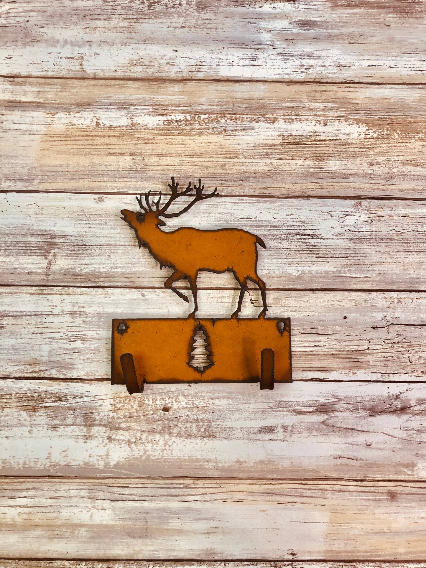 Elk Lodge Double Key Hook